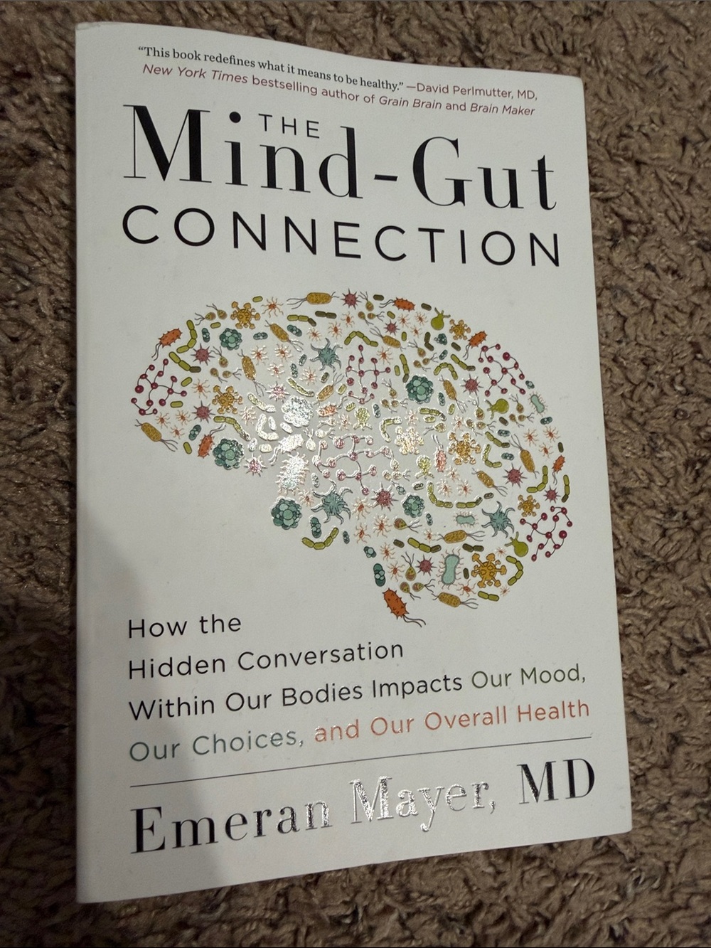 The Mind-Gut Connection by Emerson Mayer MD book
